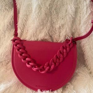 BCBG Generation hot pink crossbody bag. Just in time for Valentine’s Day!